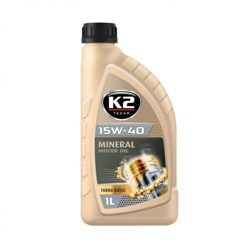 Олива моторна K2 Motor OIL XL-TD 15W-40 1 л (O2541E)