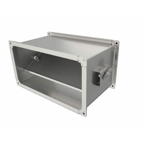 Дросель-клапан прямокутного перерізу 400х400 мм (1621-10)