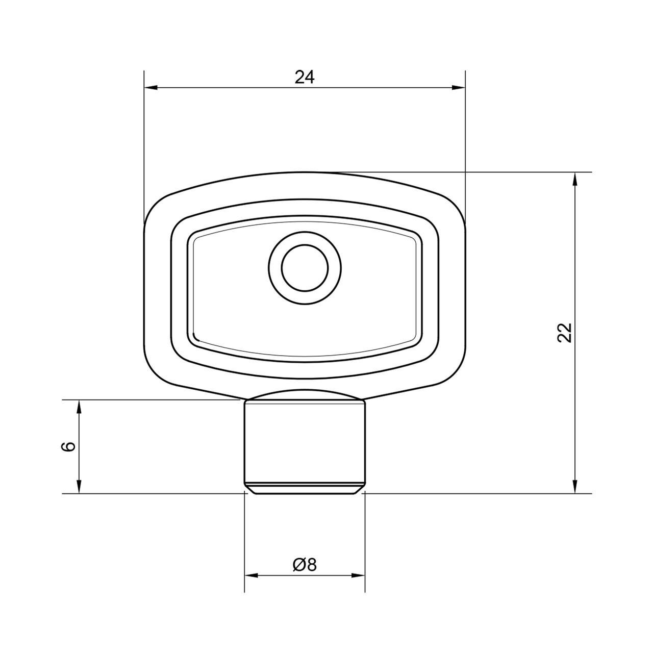 Ключ под кран Маевского SD Plus - фото 2 Ключ под кран Маевского SD Plus - фото 2