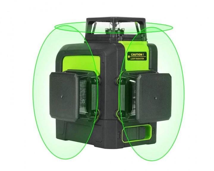 Лінійний лазерий нівелір Sndway SW-333G 12 променів Зелений (SW-333G) - фото 2 Лінійний лазерий нівелір Sndway SW-333G 12 променів Зелений (SW-333G) - фото 2