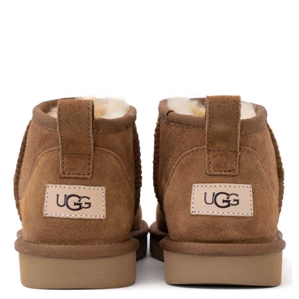 ᐉ Уги жіночі UGG Classic Ultra Mini Chestnut Suede р. 36