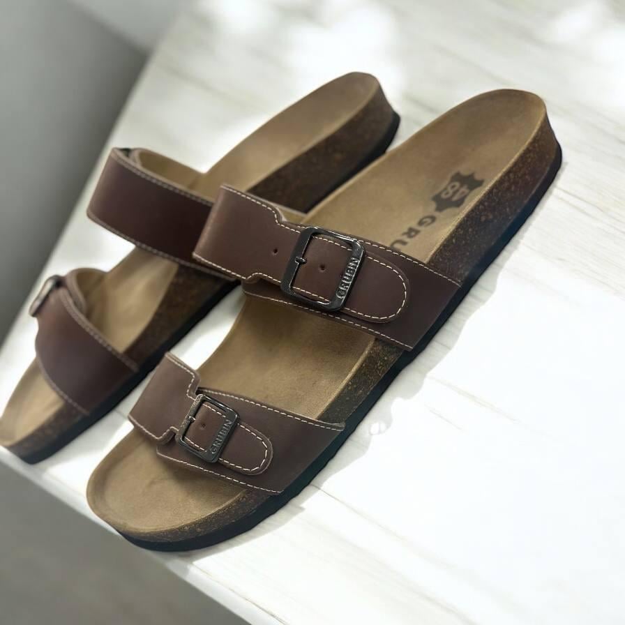 Шлепанцы мужские ортопедические Grubin р. 48 Коричневый (26529114) Шлепанцы мужские ортопедические Grubin р. 48 Коричневый (26529114)