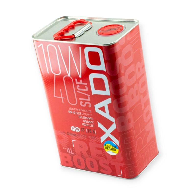 Масло моторное XADO Chemical Group 10W-40 SL/CF REDBOST 4 л (2684193180)