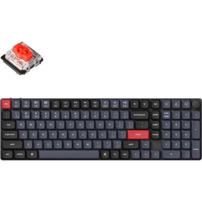 Клавиатура Keychron K17 PRO Gateron MX 2.0 Red QMK Bluetooth/USB-А UA Black (K17P-H1-UA)