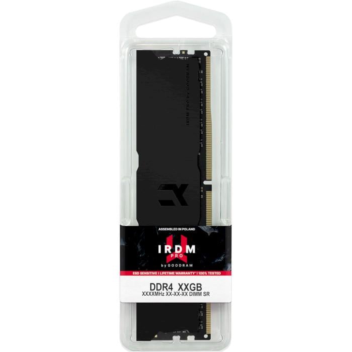 Оперативна пам'ять Goodram Iridium Pro DDR4 8 Гб 3600 МГц CL18 Deep Black (IRP-K3600D4V64L18S/8G) - фото 3