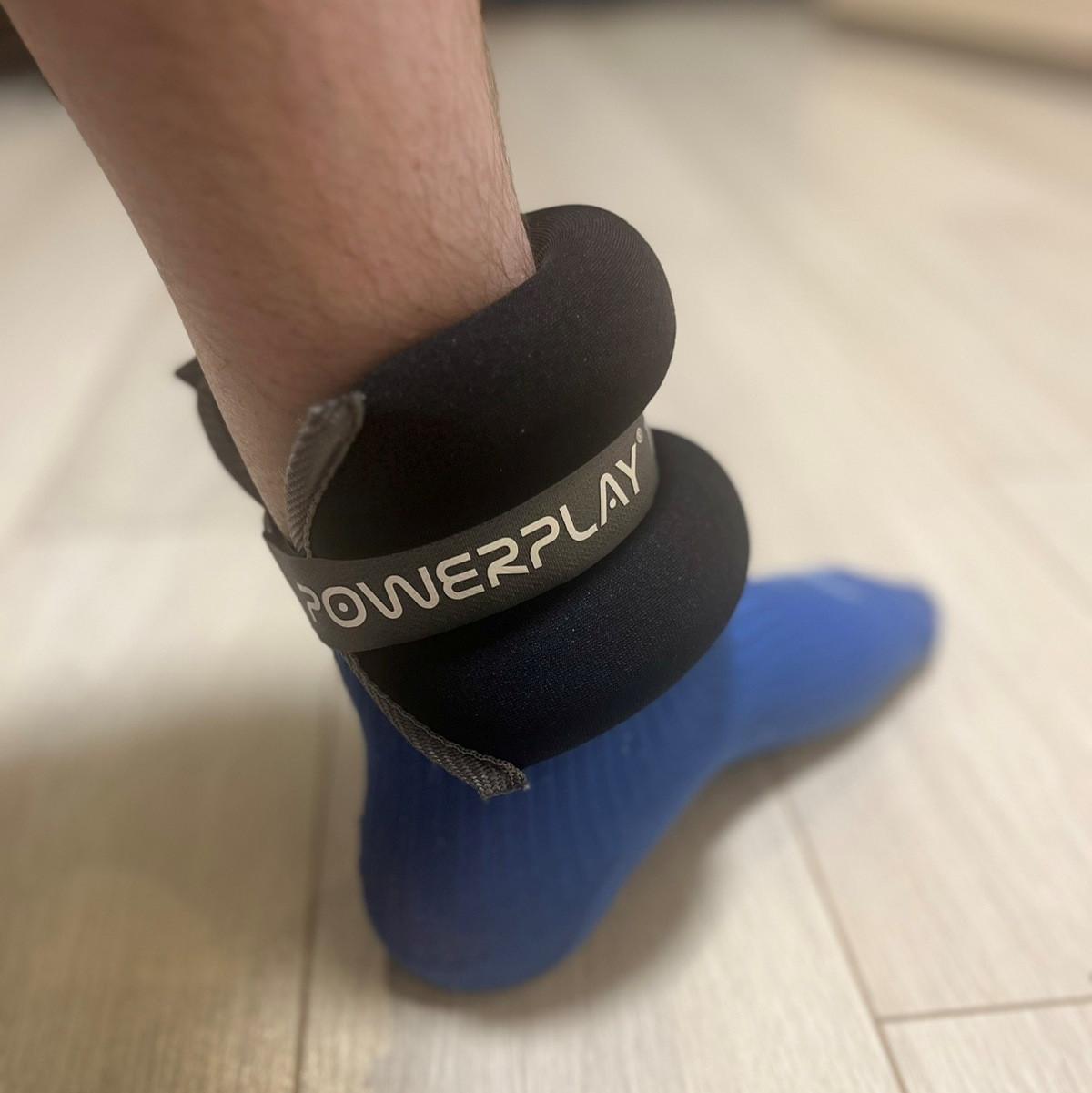 Обважнювачі-манжети для ніг та рук PowerPlay PP-4349 Ankle/Wrist Weights 2 шт. x 0,5 кг Чорний (25545986) - фото 9 Обважнювачі-манжети для ніг та рук PowerPlay PP-4349 Ankle/Wrist Weights 2 шт. x 0,5 кг Чорний (25545986) - фото 9