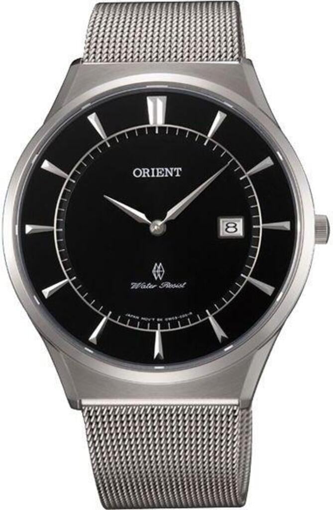 Наручные часы мужские Orient Palmer FGW03004B со стальным корпусом/сапфировым стеклом WR 50 м Черный (3142429140)