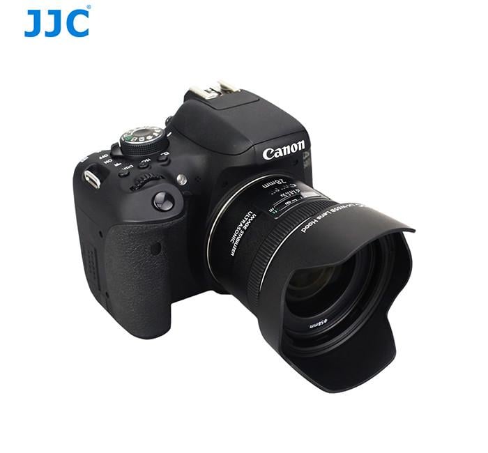 Бленда EW-65B LH-W65B JJC для об'єктиву Canon EF f/2,8 IS USM D 24 мм EF f/2,8 IS USM D 28 мм (1023418402) - фото 4 Бленда EW-65B LH-W65B JJC для об'єктиву Canon EF f/2,8 IS USM D 24 мм EF f/2,8 IS USM D 28 мм (1023418402) - фото 4