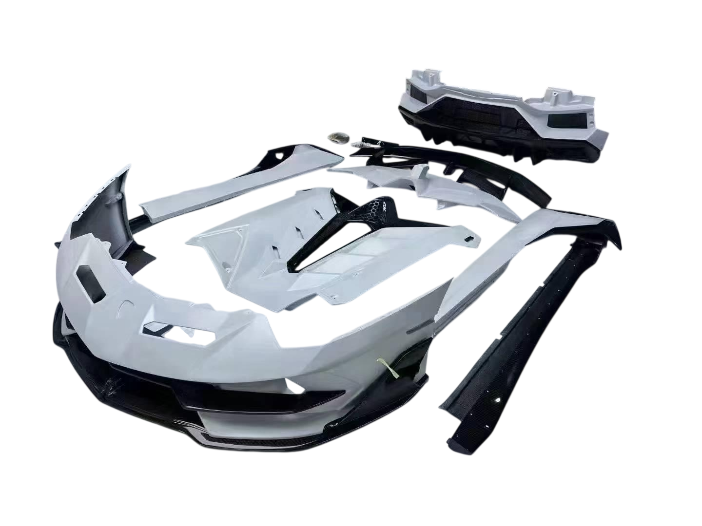 Комплект обвесов GBT SVJ Carbon для Lamborghini Aventador 2011-2022 гг. натуральный карбон фактура под карбон (166370)