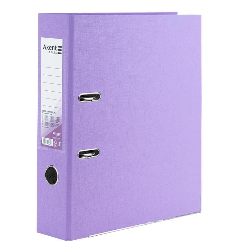 Папка-регистратор Axent Delta Pastelini А4 75 мм Сиреневый (D1714-36C)