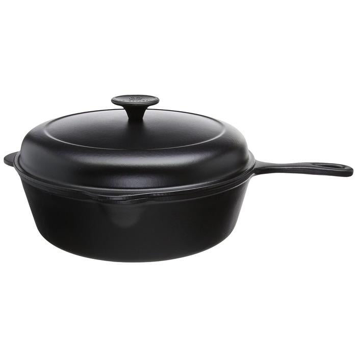 Гусятница Le Creuset с длинной ручкой 27 см Черный