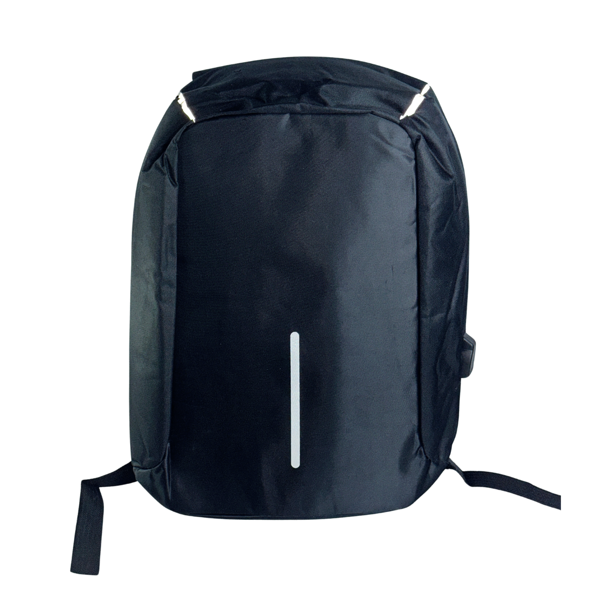 Рюкзак с защитой от карманников и USB-портом Черный (AMN-01-Black)