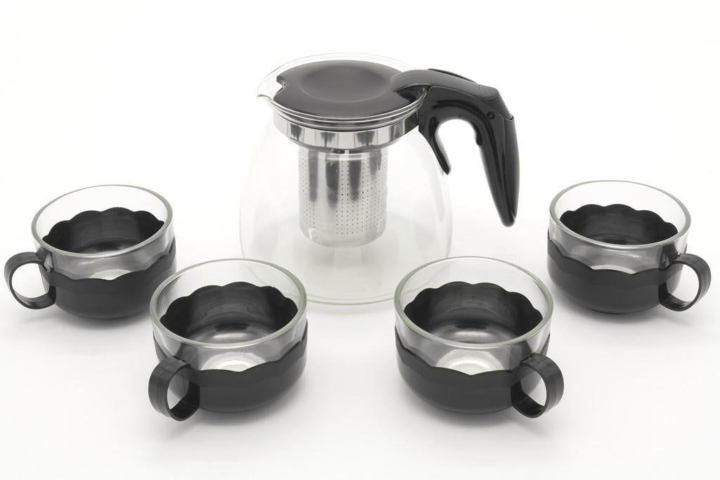 Набір A-Plus 2214 заварник 900 мл з чашками (DR001145)