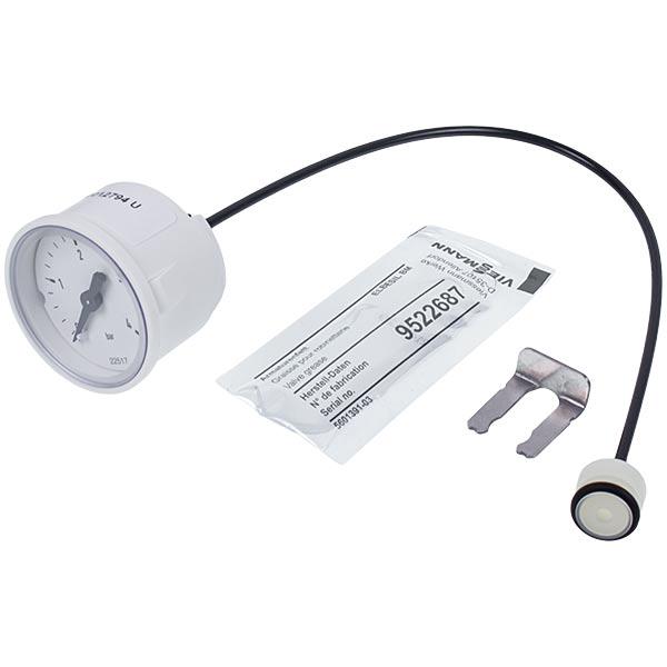 Манометр 0-4 бар D=43/40 мм для газового котла Viessmann Vitopend 100 A1JB/A1HB 7856839 (00000051773)