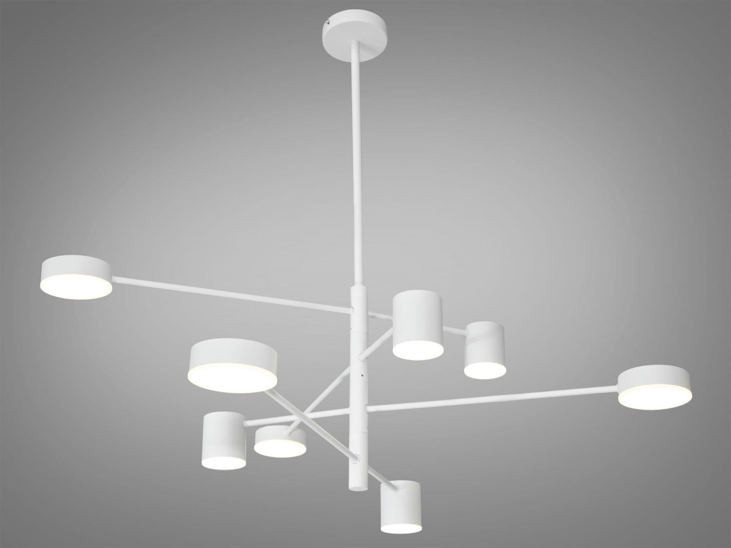 Люстра LED Diasha D302-8WH 40W Белый Люстра LED Diasha D302-8WH 40W Белый