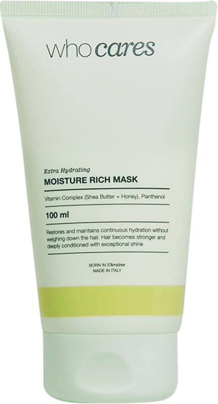 Маска для сухих и поврежденных волос Who Cares Moisture Rich Mask №1 увлажняющая 100 мл (2360190847)