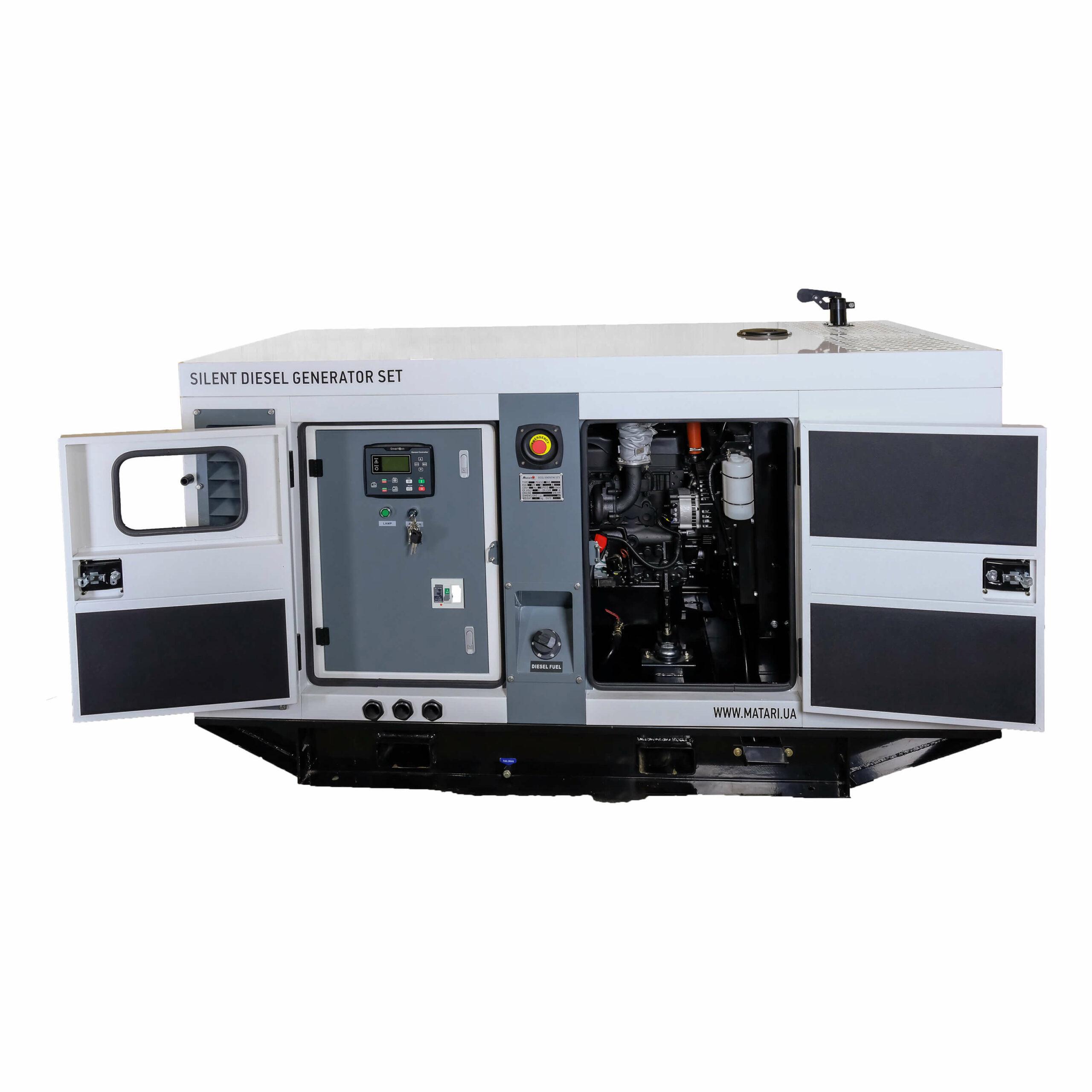 Генератор дизельный Matari MB 25 25/28 кВт - фото 2 Генератор дизельный Matari MB 25 25/28 кВт - фото 2