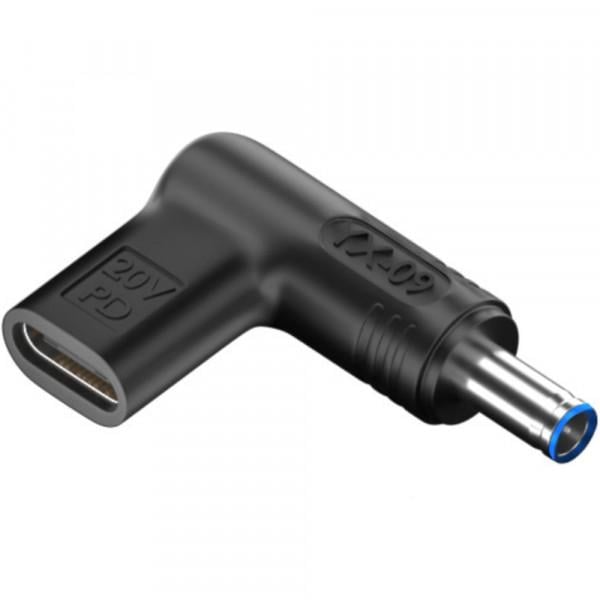 Переходник для питания ноутбуков HP 20V Type-C to DC 4,5x3 мм (S1036) Переходник для питания ноутбуков HP 20V Type-C to DC 4,5x3 мм (S1036)