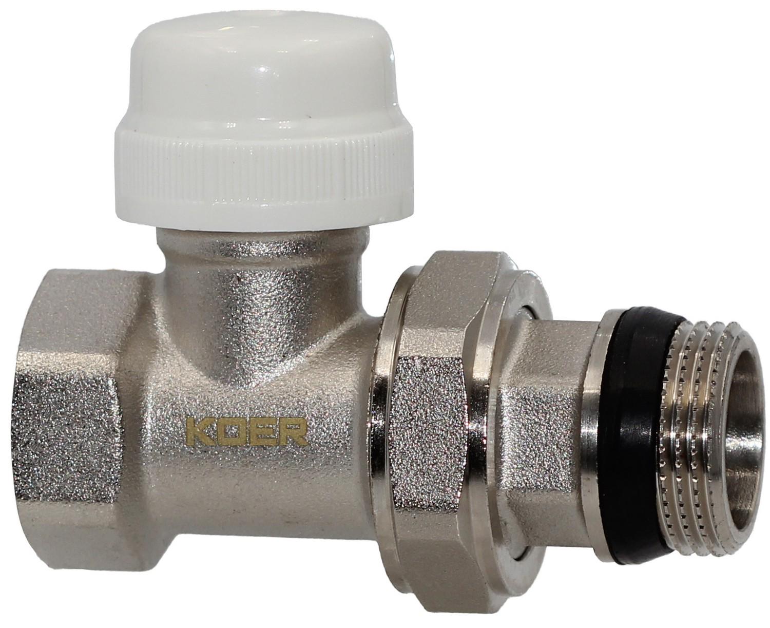 Термостатичний кран радіаторний прямий KOER KR.923-Gi 3/4" під термоголовку М30x1,5 (29528675) Термостатичний кран радіаторний прямий KOER KR.923-Gi 3/4" під термоголовку М30x1,5 (29528675)