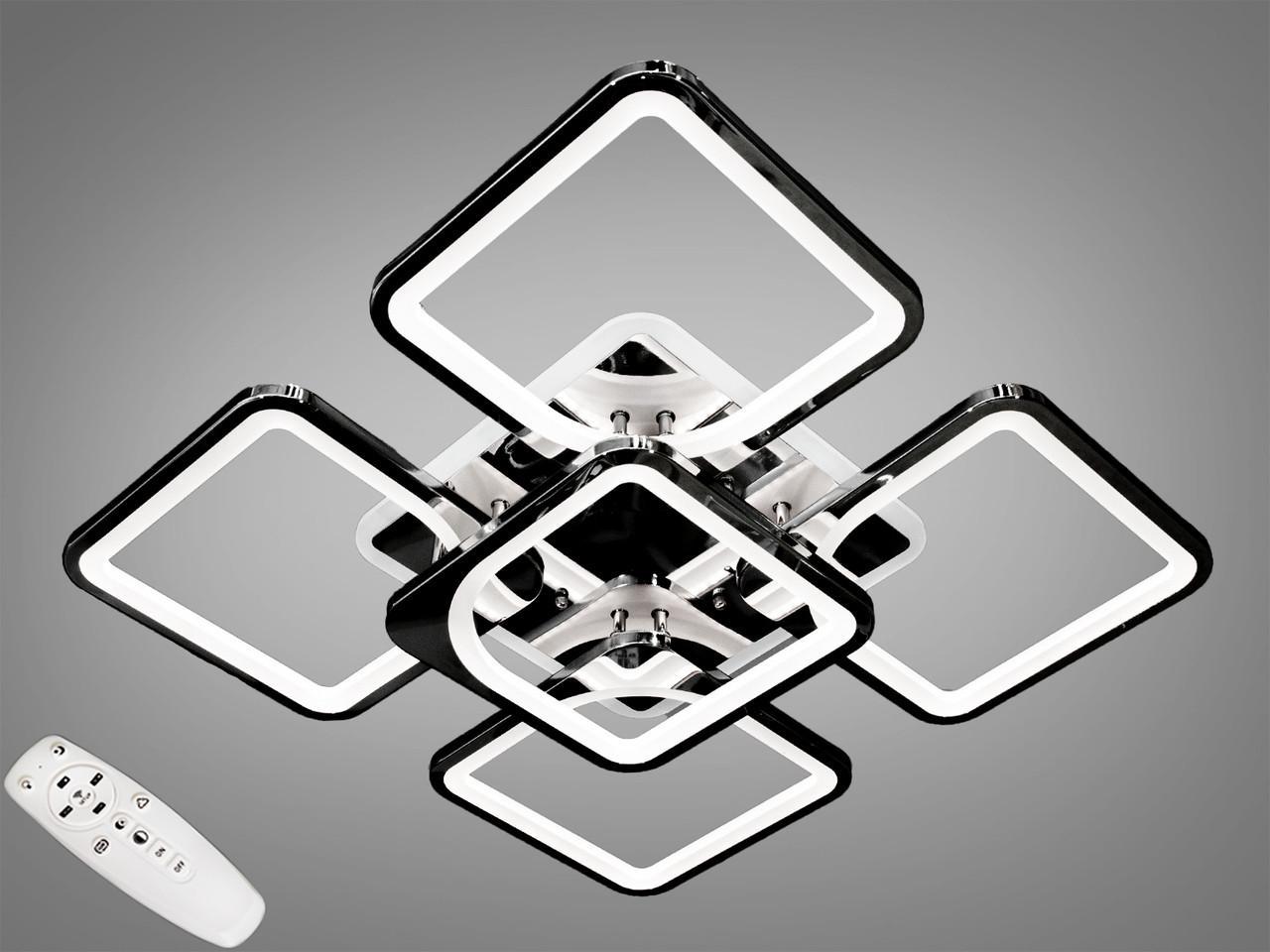 Люстра потолочная с димером LED 8060/4+1BHR 3col dim (2437593335)