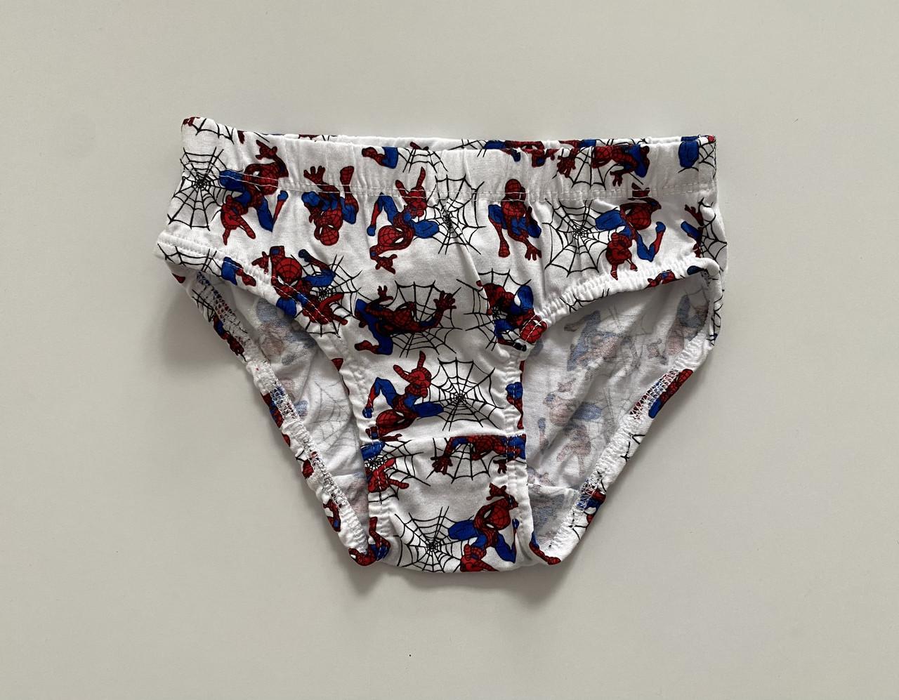 Труси-плавки на хлопчика з принтом Marvel Людина павук Primark 110 см на 4-5 років Білий (2620368147)