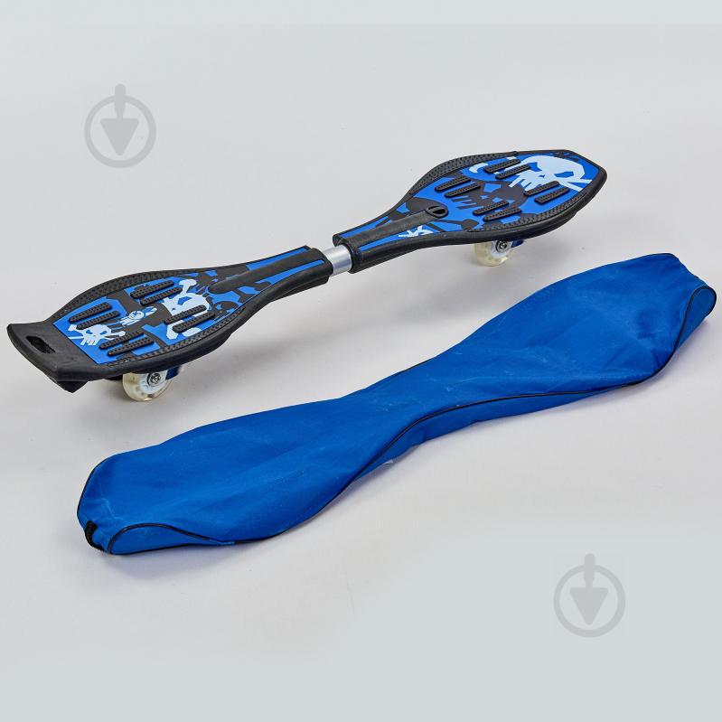 Роллерсерф двухколесный planeta-sport SKULL SK-8833 34 Синий Роллерсерф двухколесный planeta-sport SKULL SK-8833 34 Синий