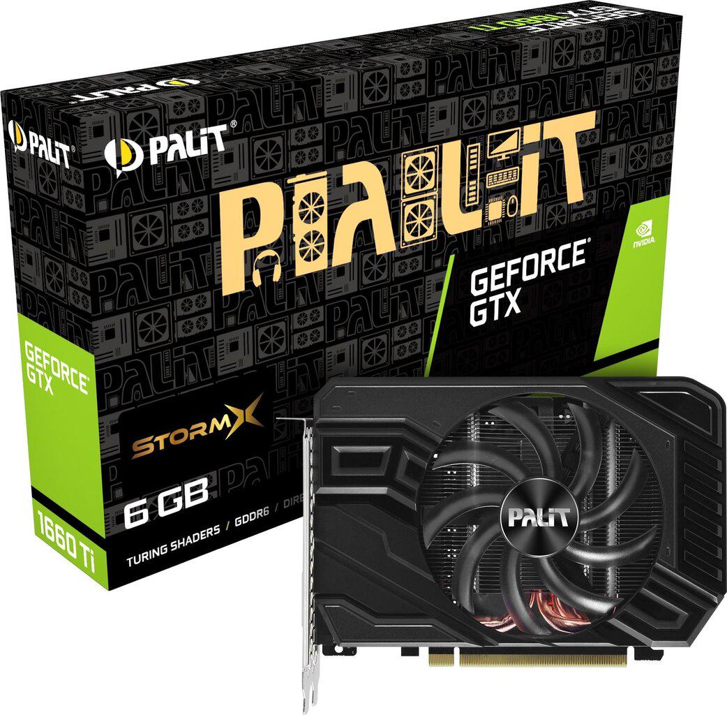 Відеокарта Palit GeForce GTX 1660 Ti StormX (1055)