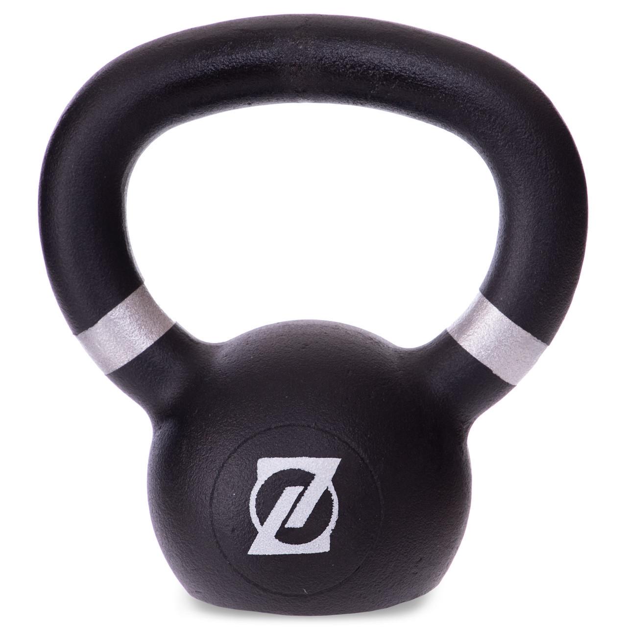 Гиря тренувальна цільна Zelart TA-2238-4 чавунна пофарбована 4 кг Чорний (2532858444) Гиря тренувальна цільна Zelart TA-2238-4 чавунна пофарбована 4 кг Чорний (2532858444)