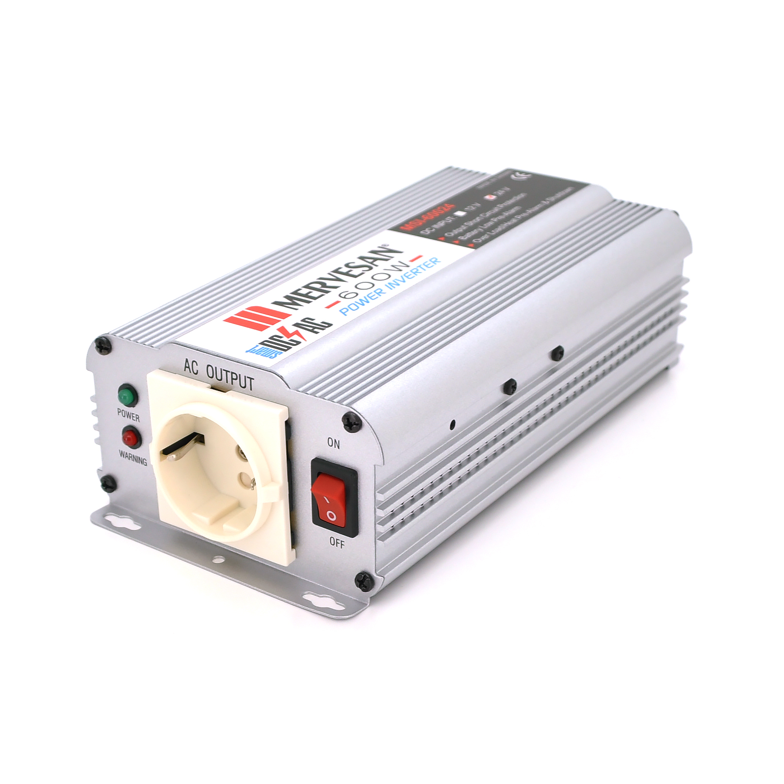 Инвертор напряжения Mervesan MSI-60024 модифицированная синусоида 24/220V 600W (26617906) Инвертор напряжения Mervesan MSI-60024 модифицированная синусоида 24/220V 600W (26617906)