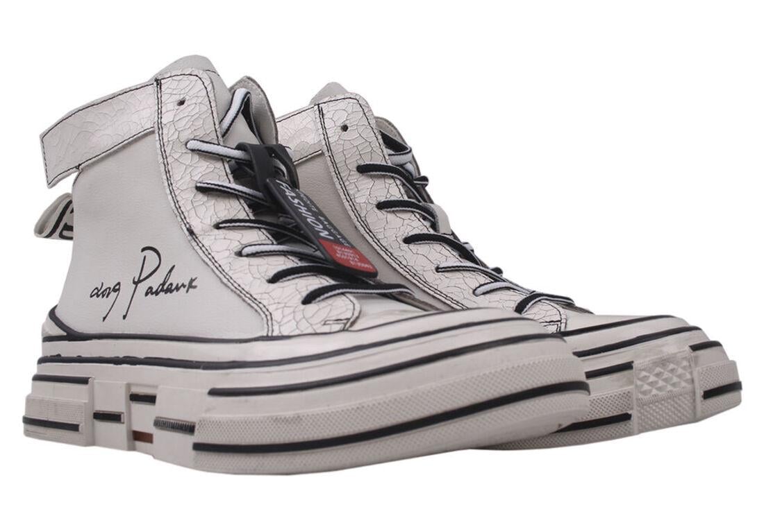 Кеди жіночі Gifanni зі шкіри Білий (74-20DHC 37)