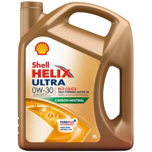 Моторное масло Shell Helix Ultra ECT C2/C3 0W-30 5 л (550046307)