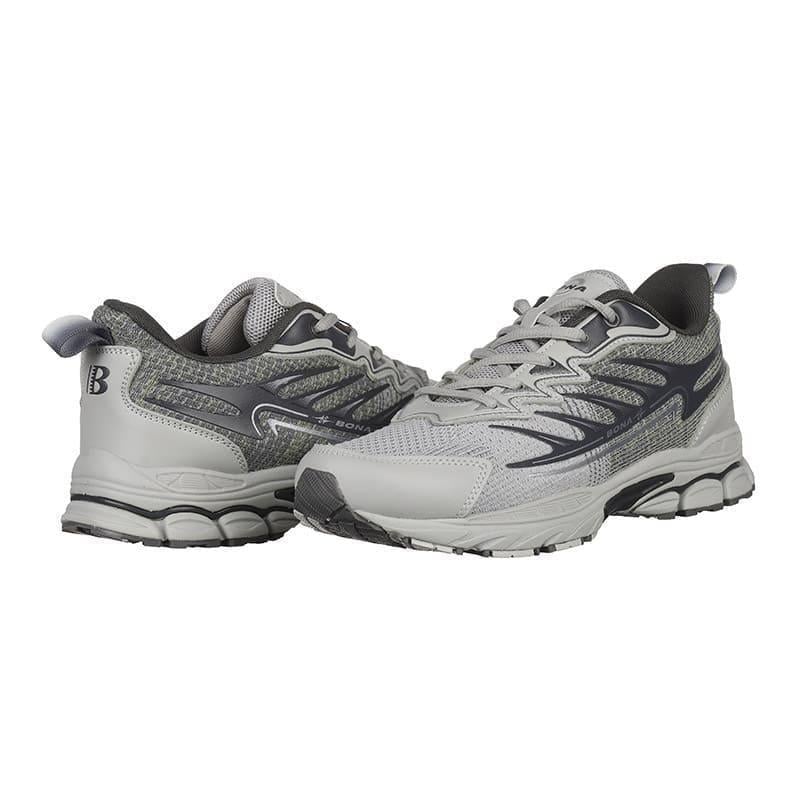 Кросівки чоловічі Bona 977M з комбінованих матеріалів р. 43 Сірий (20289)