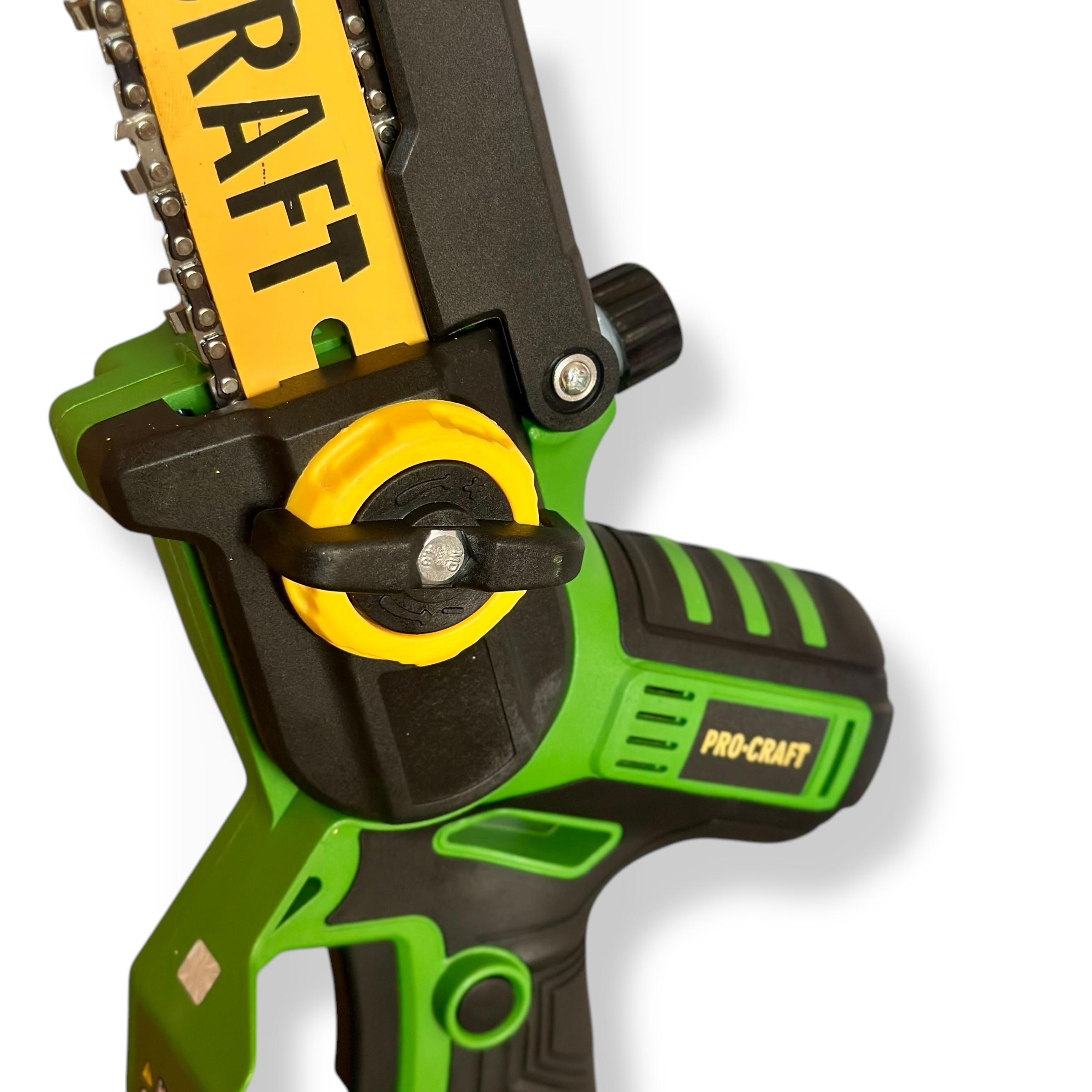 Аккумуляторная цепная пила Procraft PKA32Li С 1 акб для обрезки деревьев и распила дров - фото 4 Аккумуляторная цепная пила Procraft PKA32Li С 1 акб для обрезки деревьев и распила дров - фото 4