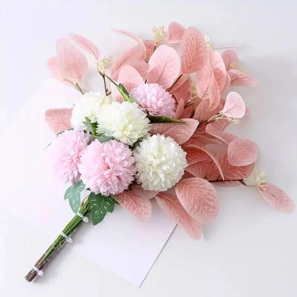 Букет из искусственных цветов Розовый (M00491-2)
