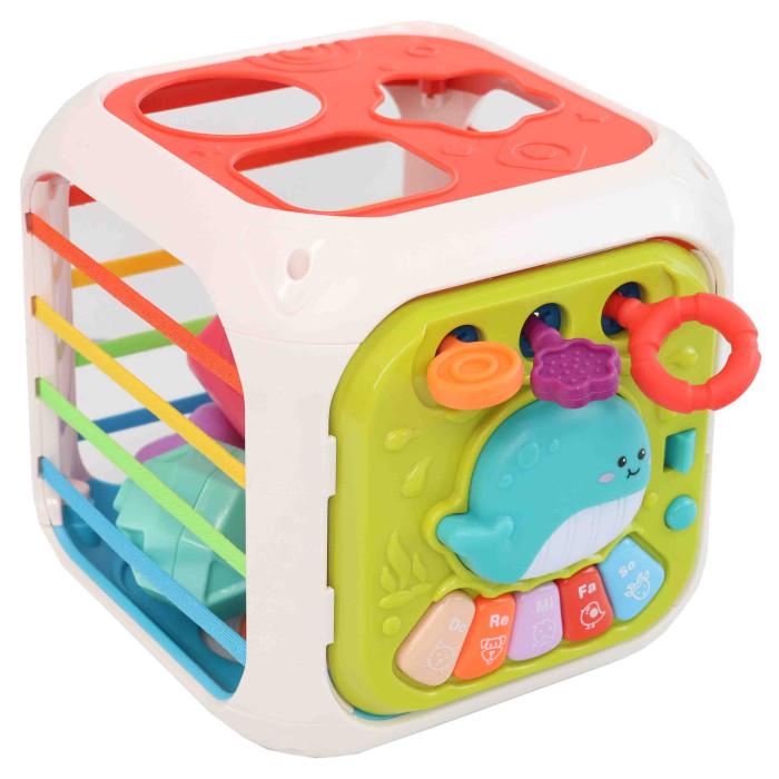 Игрушка бизи куб логический с пианино Limo Toy 688-88 развивающий центр 7в1 (2518223464)