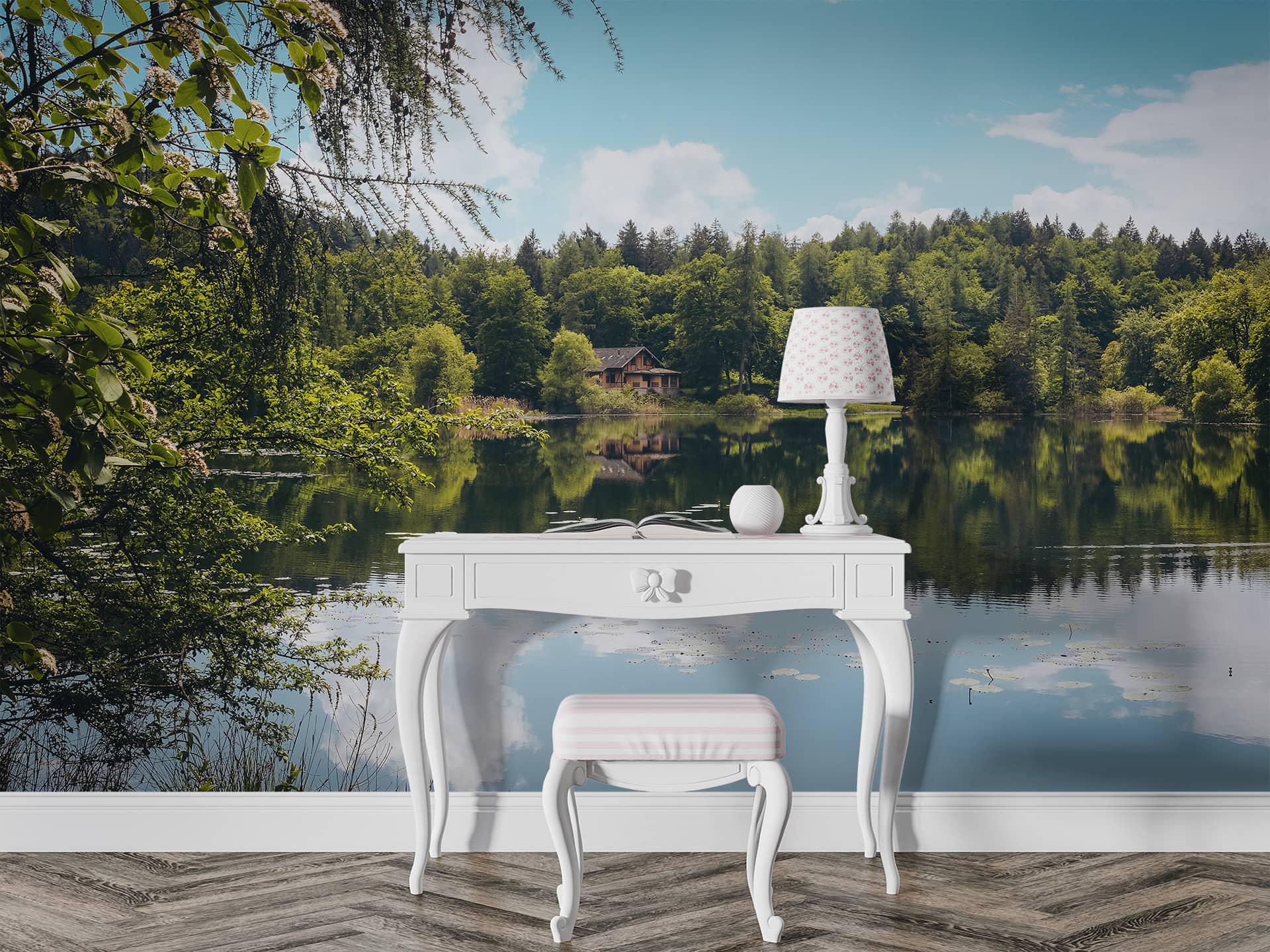 Фотообои флизелиновые Styleo Print-walls Озеро тишины 0670 300х250 см (Pw-0670/2)