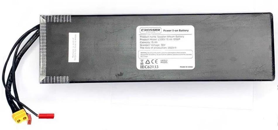 Батарея аумуляторная Crosser Е9 АКБ MAХ 15 Ah 36V (23887710) - фото 2 Батарея аумуляторная Crosser Е9 АКБ MAХ 15 Ah 36V (23887710) - фото 2