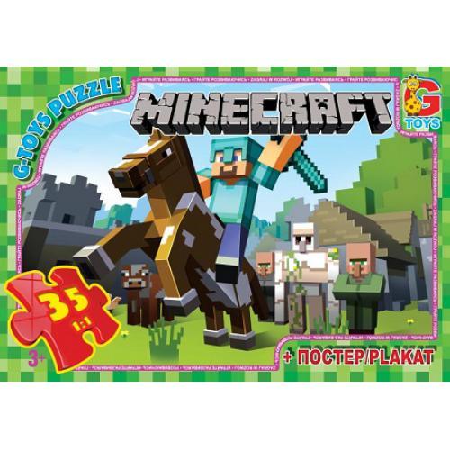 Пазли ТМ G-Toys із серії Minecraft (MC773)