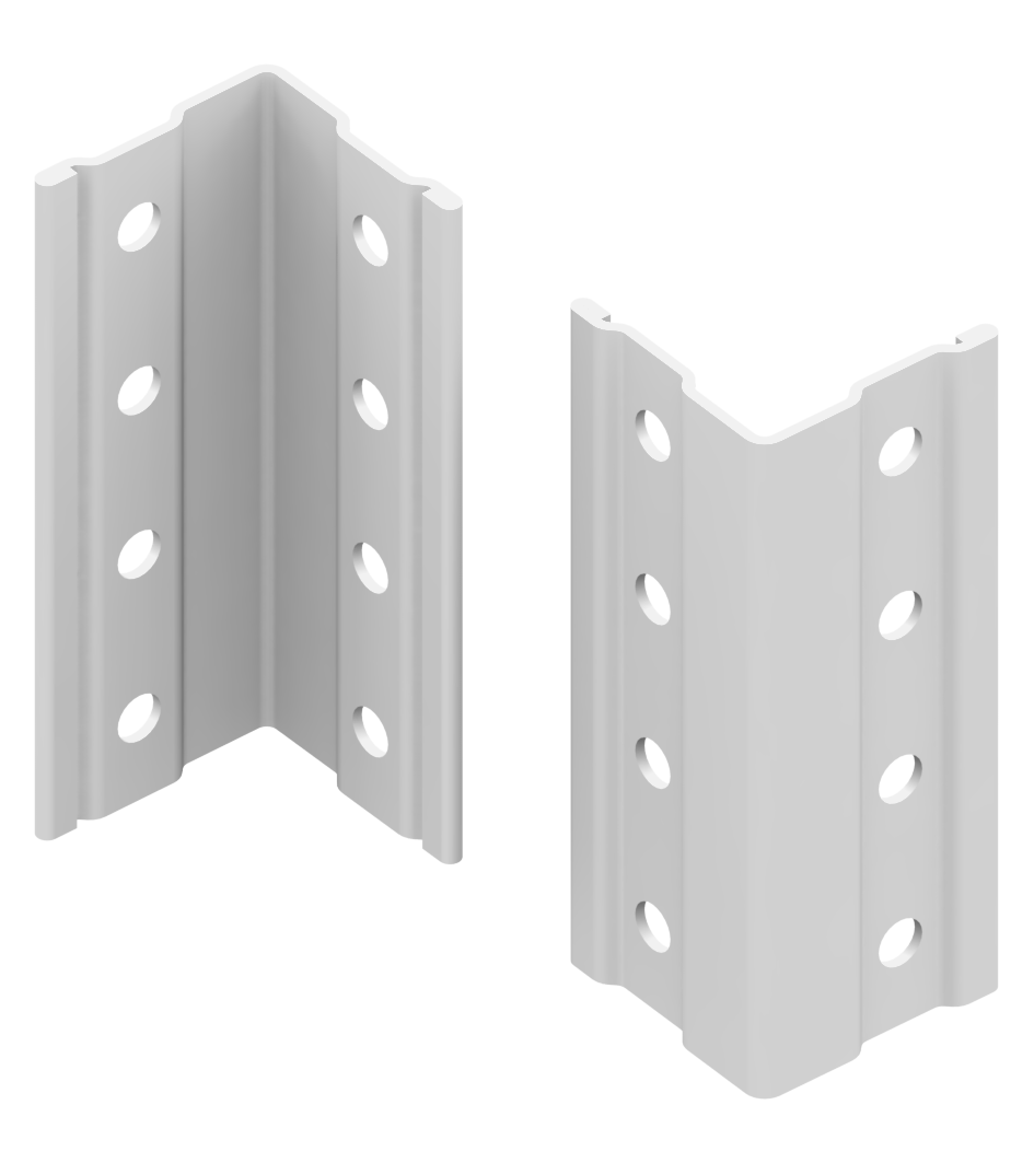 Стеллаж металлический 3х100 кг/п 1000х700х500 мм на болтовом соединении - фото 3 Стеллаж металлический 3х100 кг/п 1000х700х500 мм на болтовом соединении - фото 3