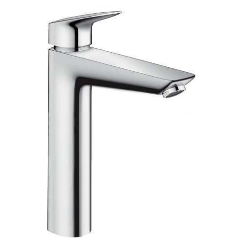 Змішувач для умивальника Hansgrohe LOGIS 71095000 високий одноважільний Хром (77032)