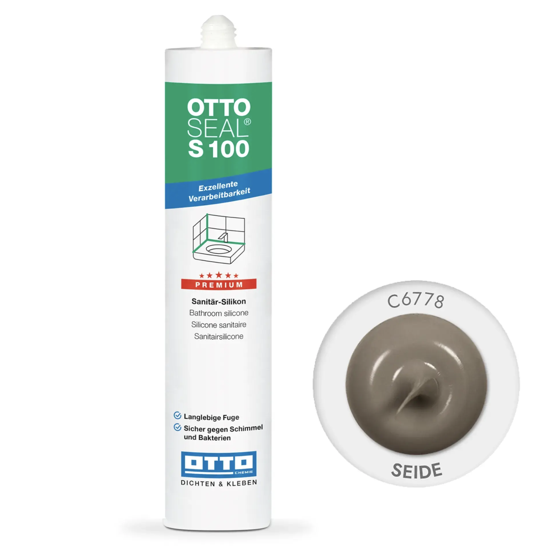 Герметик силиконовый OTTOSEAL S100 С6778 (S100C6778)