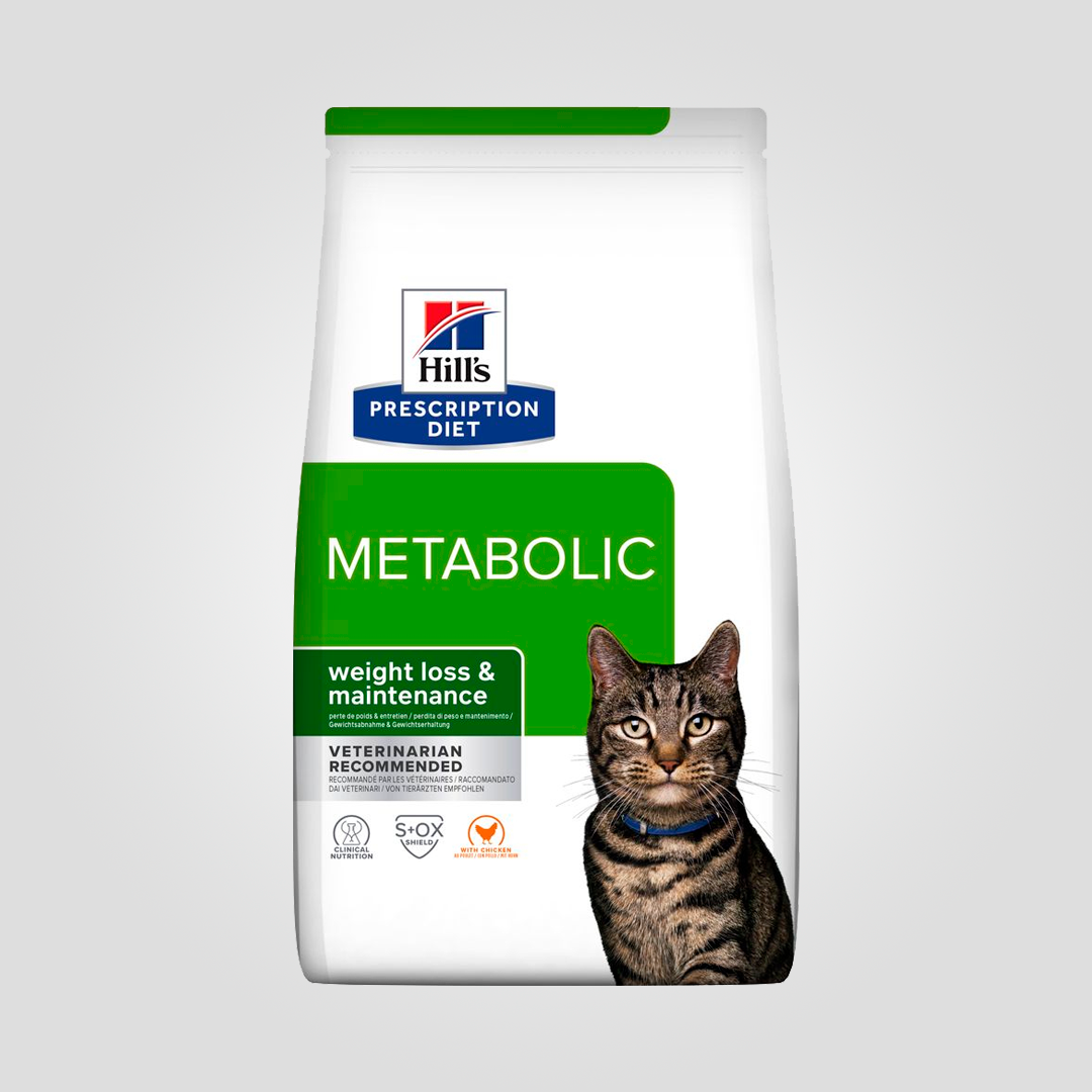 Корм сухий Hill's Prescription Diet Feline Metabolic для кішок із зайвою вагою 3 кг (2223592908)