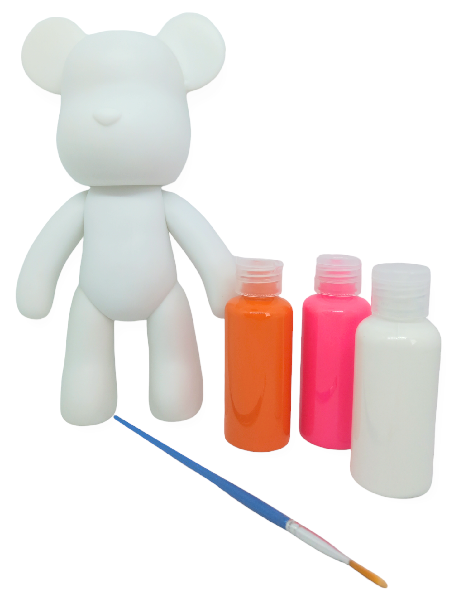 Мишка для раскраски DIY Fluid Violence Bear 23 см - фото 2 Мишка для раскраски DIY Fluid Violence Bear 23 см - фото 2