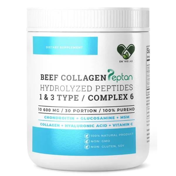 Коллаген Envie Lab Beef Collagen Complex 6 1&3 Type 318 г 30 порций Pure (000022308)