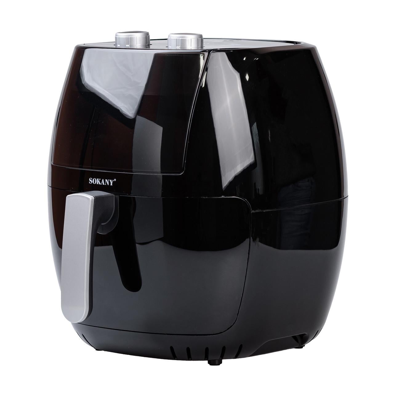 Аэрофритюрница Sokany SK-8013 1800 Вт 8 л Черный (4083) Аэрофритюрница Sokany SK-8013 1800 Вт 8 л Черный (4083)