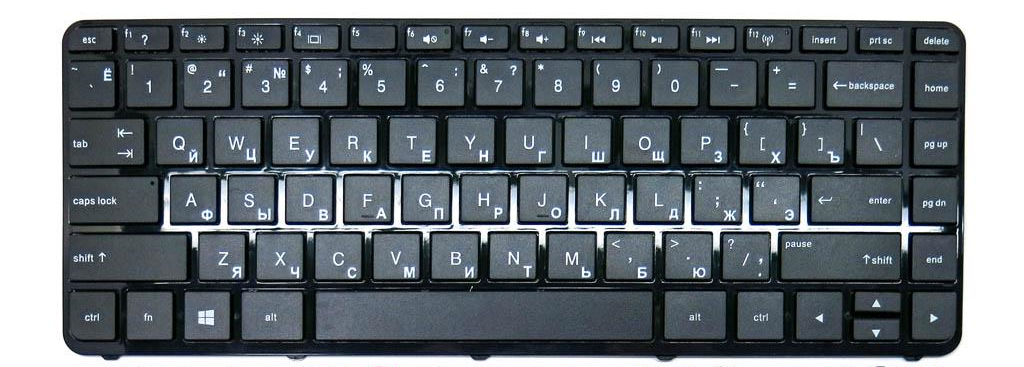 Клавіатура для ноутбука HP 240 G3 245 G3 246 G3 Pavilion 14-N матова (749036-251)