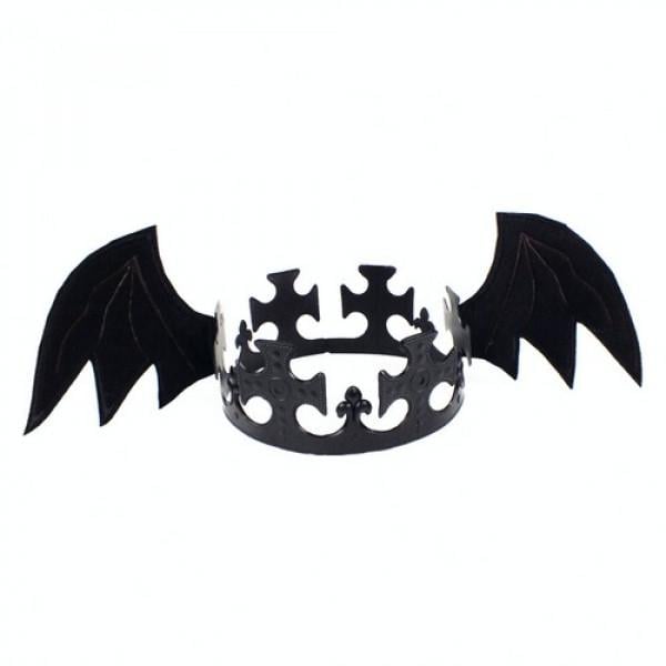 Декор на Хэллоуин Seta Корона Bat King (19-962BLK)