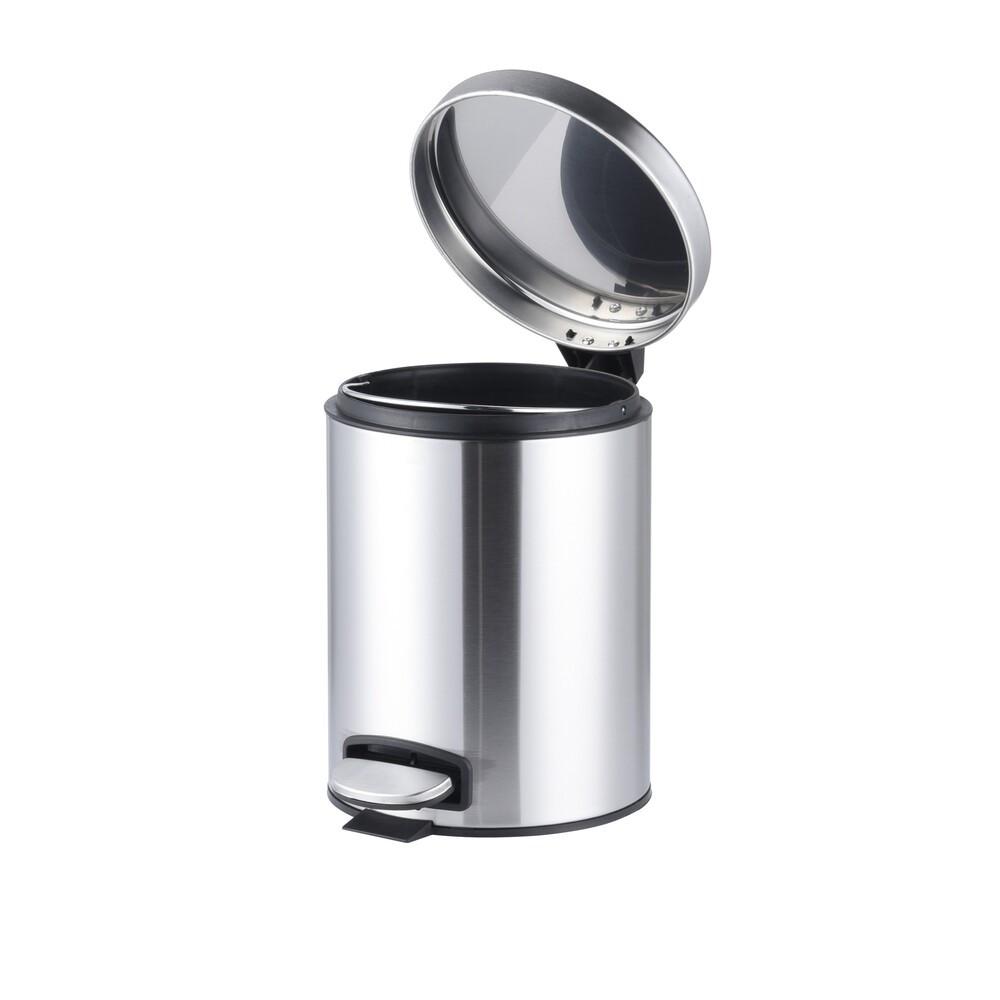 Мусорное ведро с плавным закрытием MIXXUS Ellipse-TC0205 SS Color круглое 5 л Нержавеющая сталь (MI7076) - фото 8 Мусорное ведро с плавным закрытием MIXXUS Ellipse-TC0205 SS Color круглое 5 л Нержавеющая сталь (MI7076) - фото 8