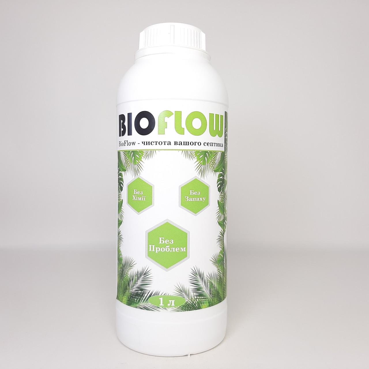 Біоактиватор для септиків вигрібних ям і туалетів BIOFLOW 1 л (X-2388)