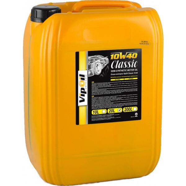 Масло Vipoil Classic 10W40 SG/CD 20л